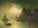 En nat med måneskin over Venedig - Karl Kaufmann — visning af kunstværket
