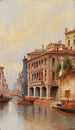 Venise-kanalscene - Karl Kaufmann — visning af kunstværket