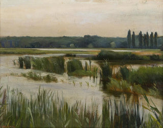 Karl Maria Thuma - Landscape with a Pond.webp