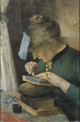 Karl Nordstrm - The Artists Fiance Tekla Lindestrm.webp