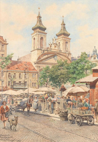 Karl Schnorpfeil - Lively RochusMarket next to Rochus Church in Landstraer Hauptstrae.webp