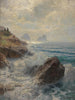 Ambiance matinale sur la plage de Capri - Karl Theodor Boehme — visning af kunstværket