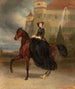 Prinsesse Elisabeth af Bayern i en alder af 15 år på hest - Karl Theodor von Piloty — visning af kunstværket