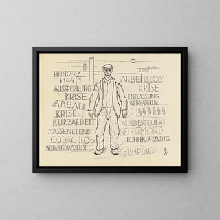 Karl Wiener - Ohne Titel Hunger Weltwirtschaftskrise Arbeitslos.webp