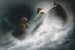Mod redning - Karl Wilhelm Diefenbach — visning af kunstværket