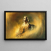 Sphinx - Karl Wilhelm Diefenbach — indrammet kunstværk på væggen
