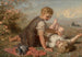 Efterårsidyll - Karl Wilhelm Friedrich Bauerle — visning af kunstværket