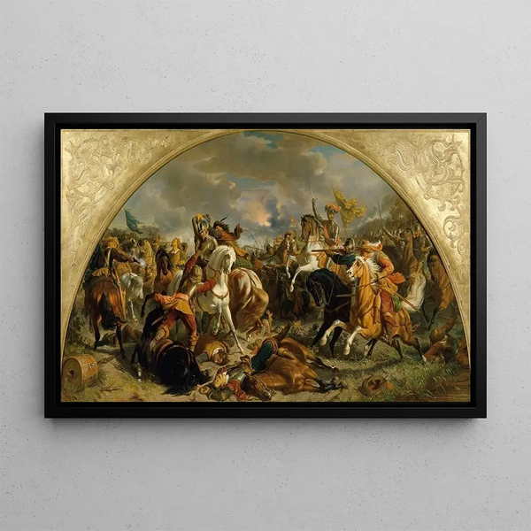 Karl von Blaas - Der Sieg des sterreichischen Heeres ber die Schweden bei Nrdlingen 1634.webp