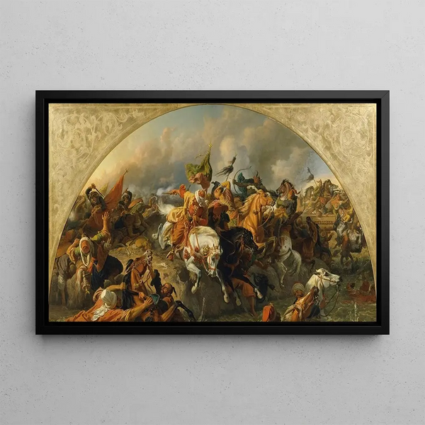 Karl von Blaas - Die Schlacht bei Zenta 1697.webp