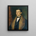 Heinrich Clemens Baron Purtscher von Eschenburg - Karl von Blaas — indrammet kunstværk på væggen