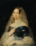Portrait af en dame - Karl von Jagemann — visning af kunstværket