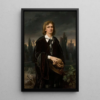 Karol Miller - Portrait of Wincenty Rapacki in the role of Hamlet.webp