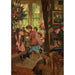 Reproduktion af maleriet Kathleen Newtons maleri ved klaveret - James Tissot