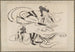 Album af skitsebog af og hans disciple Pl25 - Katsushika Hokusai — visning af kunstværket