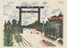 Torii de Kudan - Kawakami Sumio — visning af kunstværket