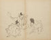 Match de lutte - Kawanabe Kyōsai — visning af kunstværket