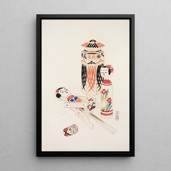 Kawasaki Kyosen - Kyosens Collected Illustrations of Japanese Toys Pl013.webp