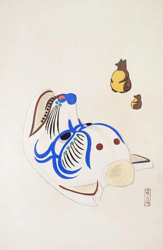 Kawasaki Kyosen - Kyosens Collected Illustrations of Japanese Toys Pl033.webp