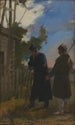 Le Noble et le Paysan - Kazimierz Alchimowicz — visning af kunstværket