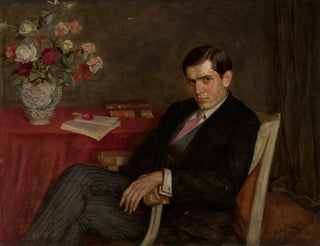Portrait af Bolesław Malinowski - Kazimierz Mordasewicz — visning af kunstværket