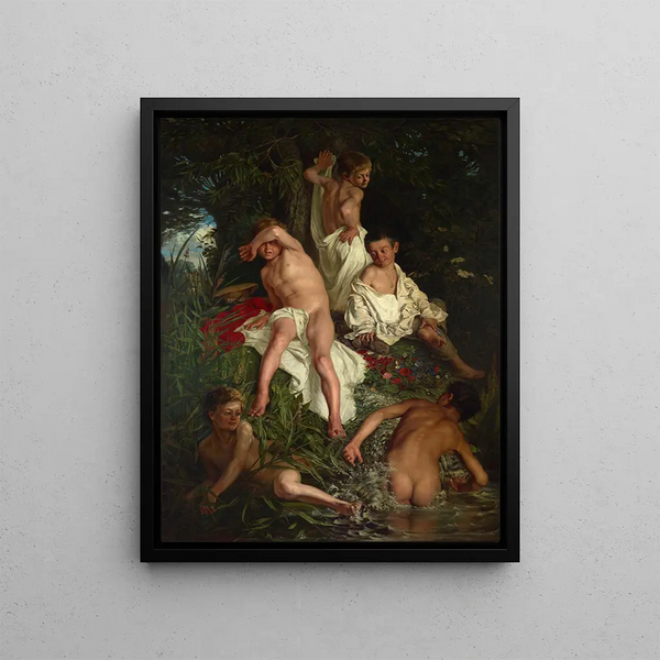 Kazimierz Pochwalski - Boys Bathing.webp