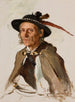 Portrait af Sabała - Kazimierz Pochwalski — visning af kunstværket
