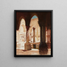 Cour du monastère de Monreale à Palerme - Kazimierz Stabrowski | Reproduction — indrammet kunstværk på væggen