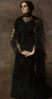 Portrait af en kvinde - Kazimierz Stabrowski — visning af kunstværket