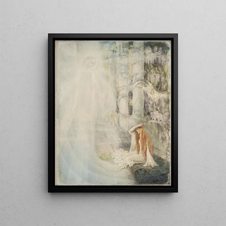 Kazimierz Stabrowski - Vision II sketch for Annunciation.webp