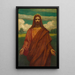 Christ - Kenyon Cox — indrammet kunstværk på væggen