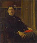 Portrait af M. Wiley - Kenyon Cox — visning af kunstværket