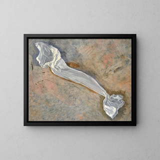 Kenyon Cox - Study for Drapery of Pursuit of the Ideal.webp