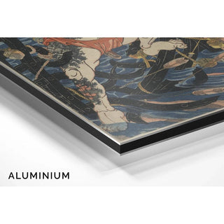 Kinhyōshi Yōrin, héros du Suikoden - Utagawa Kuniyoshi | Reproduction Tableau Décoration murale affiche copie