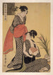 Gebon no zu Image de la classe inférieure - Kitagawa Utamaro — visning af kunstværket