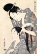 Coiffeur Kamiyui - Kitagawa Utamaro — visning af kunstværket