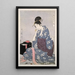 Harishigoto Couture - Kitagawa Utamaro — indrammet kunstværk på væggen