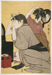 Kamiyui Coiffure - Kitagawa Utamaro — visning af kunstværket