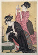 Kingyo Poisson rouge - Kitagawa Utamaro — visning af kunstværket