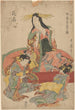 Tre geishaer - Kitagawa Utamaro — visning af kunstværket