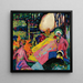Klang hvid - Wassily Kandinsky — indrammet kunstværk på væggen