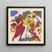 Reproduktion af maleriet Klnge Pl07 - Wassily Kandinsky