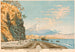 Mont Fuji fra Satta, skitseret kl. 9 i midten af januar 1881 - Kobayashi Kiyochika — visning af kunstværket