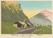Maison de saké sucré ved foden af ​​Hakone-bjerget, kl. 18.00 en forårsdag - Kobayashi Kiyochika — visning af kunstværket