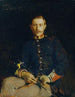 Franz Dangl i uniform - Koloman Moser — visning af kunstværket