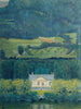 Maison de campagne ved vandkanten - Koloman Moser — visning af kunstværket