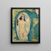 Venus i hulen - Koloman Moser — indrammet kunstværk på væggen
