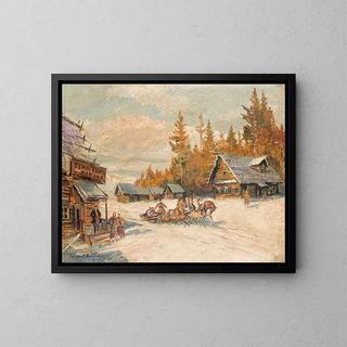 Konstantin Alexeevich Korovin - Winter Sleigh Ride.webp