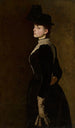 Portrait af kunstnerens søster - Konstanty Makowski — visning af kunstværket
