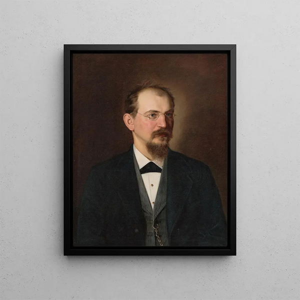 Kornel Boh - Portrait Of Mudr Michal Mandelk.webp