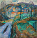 Krager Om Vren Krager om foråret - Edvard Munch — visning af kunstværket